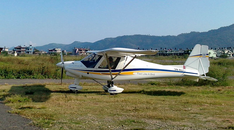 Ultralight Flight in Pokhara